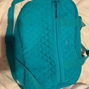 Vera Bradley Blue traveling duffle